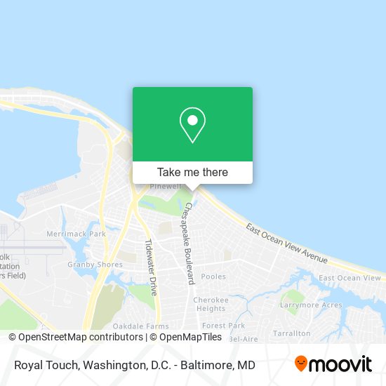 Royal Touch map