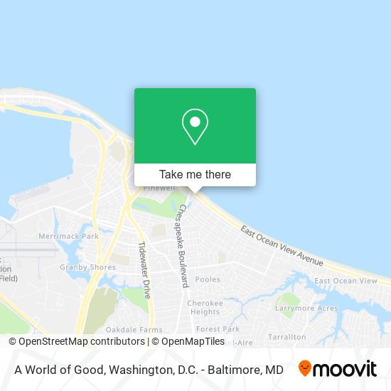 A World of Good map
