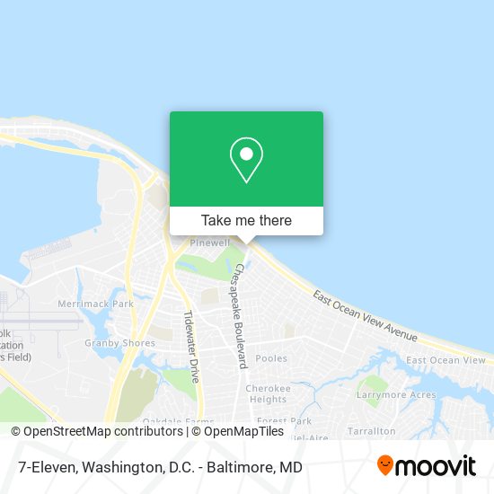 Mapa de 7-Eleven