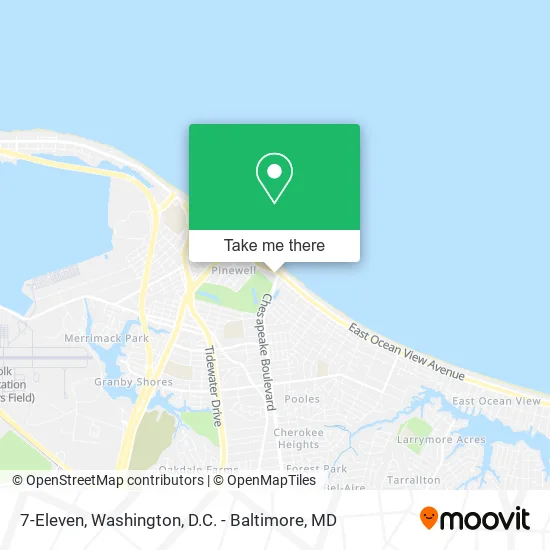 Mapa de 7-Eleven