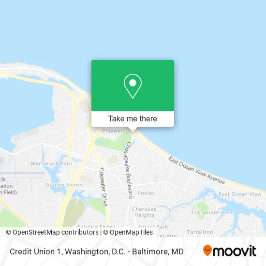 Credit Union 1 map