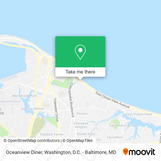 Oceanview Diner map