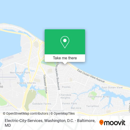 Mapa de Electric-City-Services