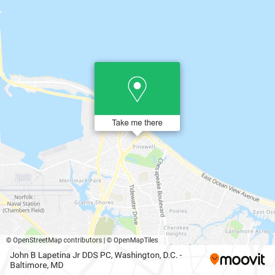 John B Lapetina Jr DDS PC map