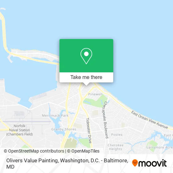 Olivers Value Painting map