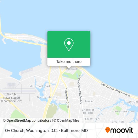 Ov Church map