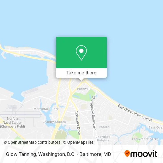 Glow Tanning map