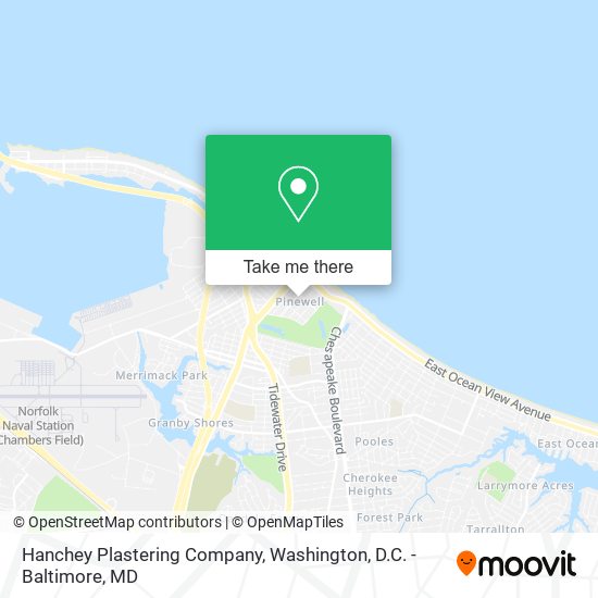 Hanchey Plastering Company map