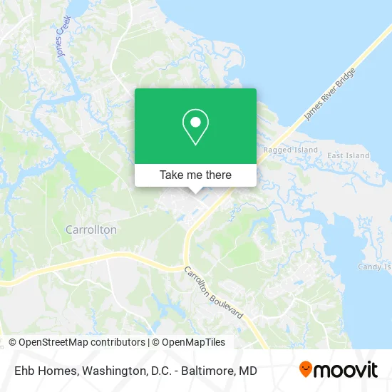 Ehb Homes map