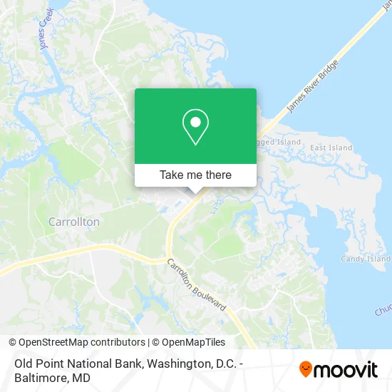 Old Point National Bank map