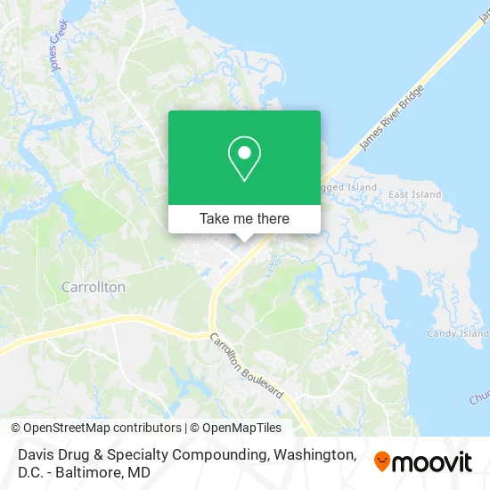 Davis Drug & Specialty Compounding map