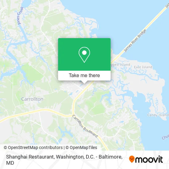 Shanghai Restaurant map