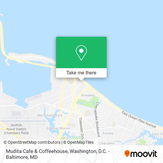 Mapa de Mudita Cafe & Coffeehouse