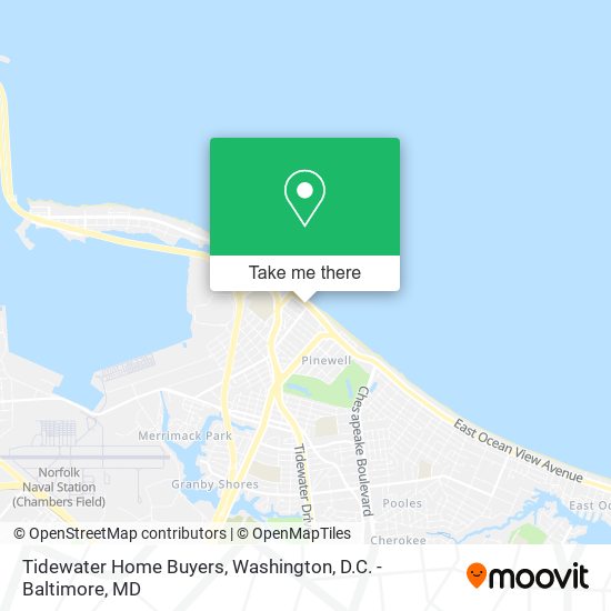 Mapa de Tidewater Home Buyers