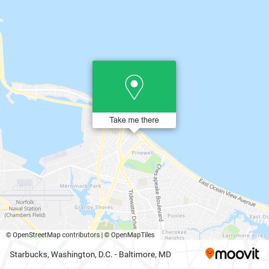 Starbucks map