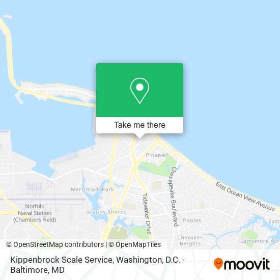 Kippenbrock Scale Service map