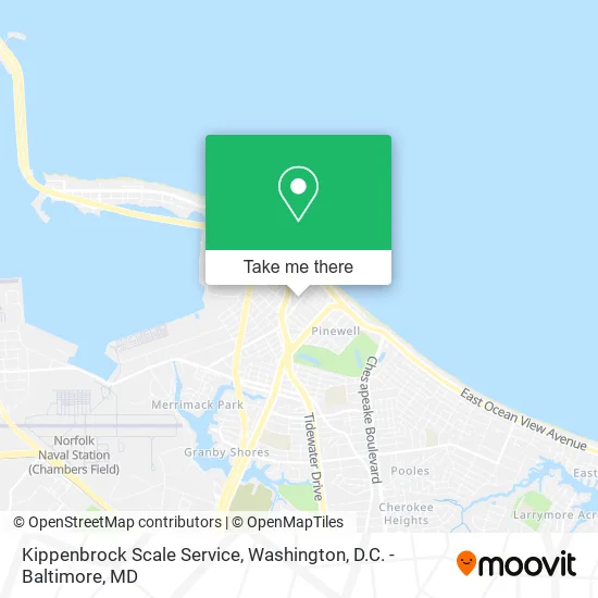 Mapa de Kippenbrock Scale Service
