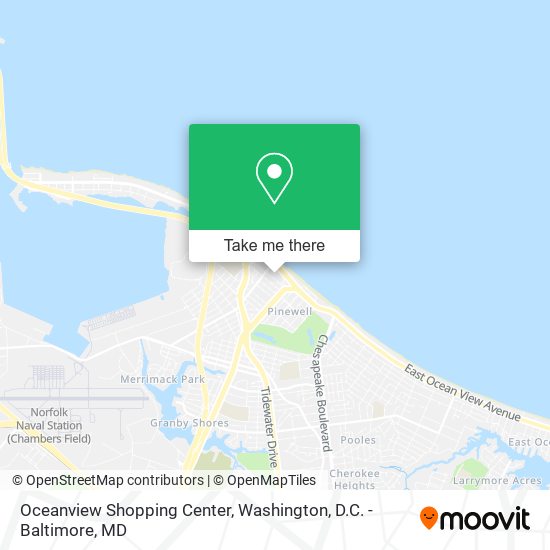 Oceanview Shopping Center map