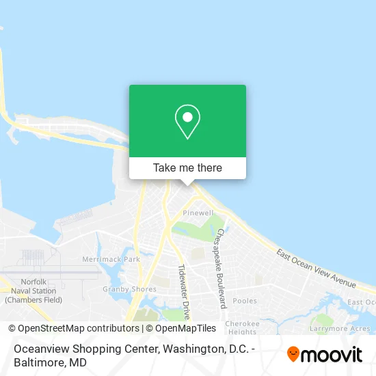 Oceanview Shopping Center map