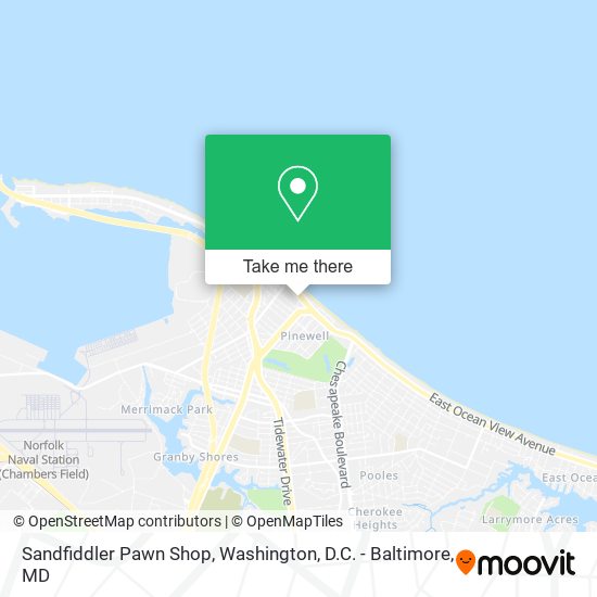 Sandfiddler Pawn Shop map