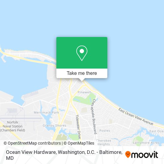 Mapa de Ocean View Hardware