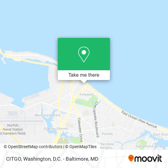 CITGO map