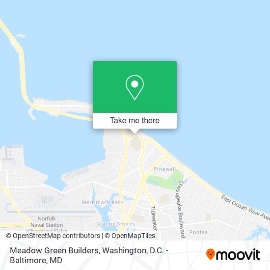 Meadow Green Builders map