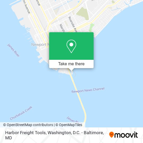 Mapa de Harbor Freight Tools