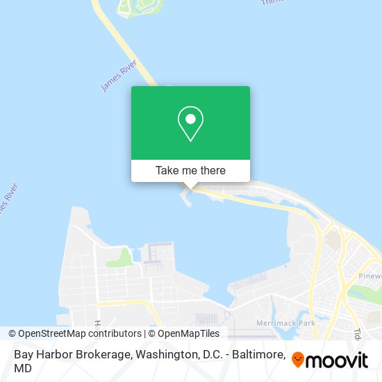 Mapa de Bay Harbor Brokerage