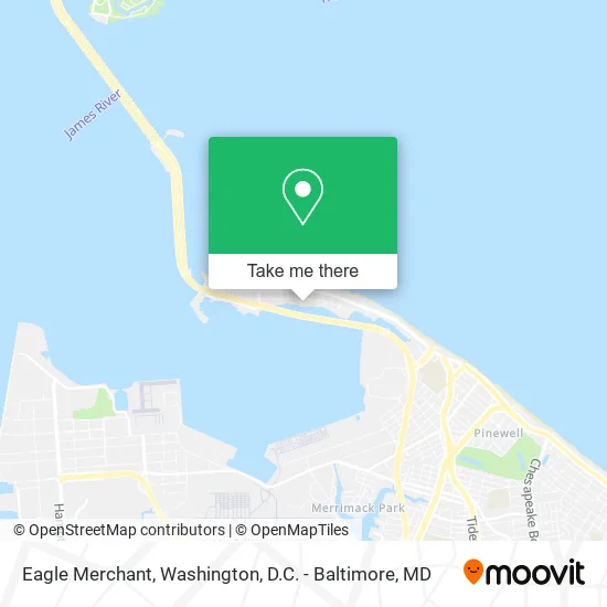 Mapa de Eagle Merchant
