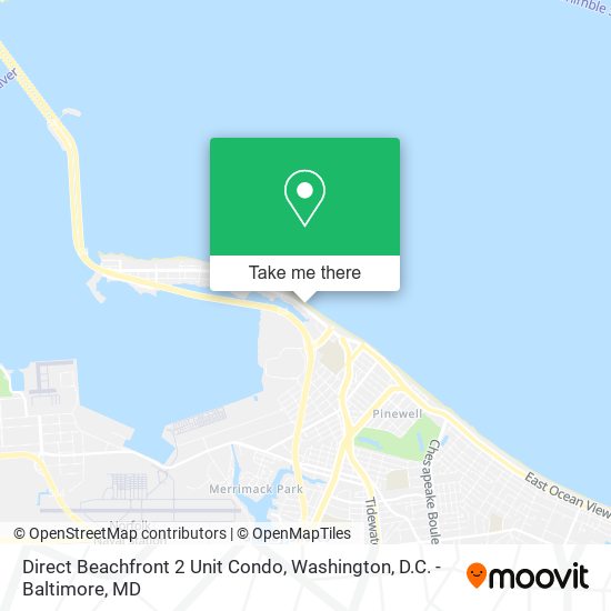 Direct Beachfront 2 Unit Condo map