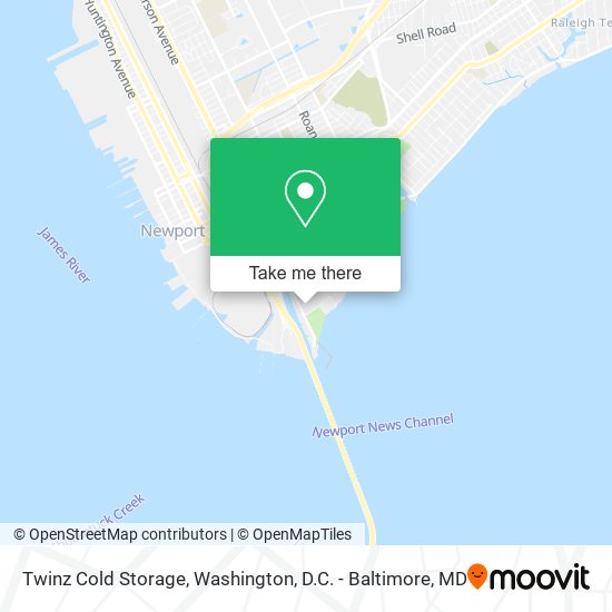Twinz Cold Storage map
