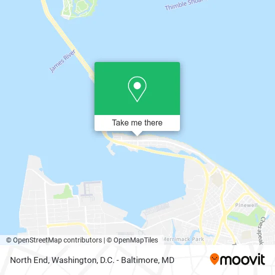 Mapa de North End