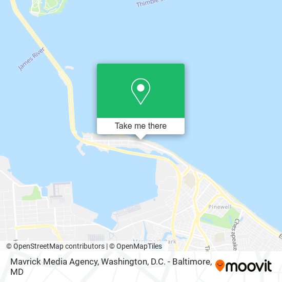 Mapa de Mavrick Media Agency