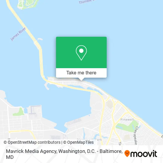 Mapa de Mavrick Media Agency
