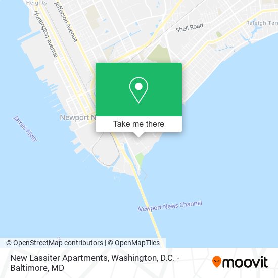 Mapa de New Lassiter Apartments