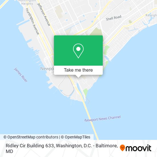 Ridley Cir Building 633 map