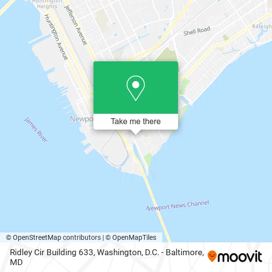 Ridley Cir Building 633 map