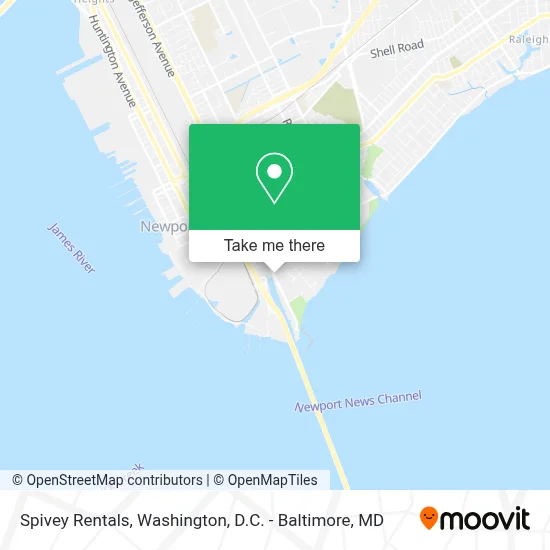 Spivey Rentals map