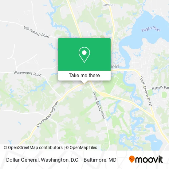 Dollar General map