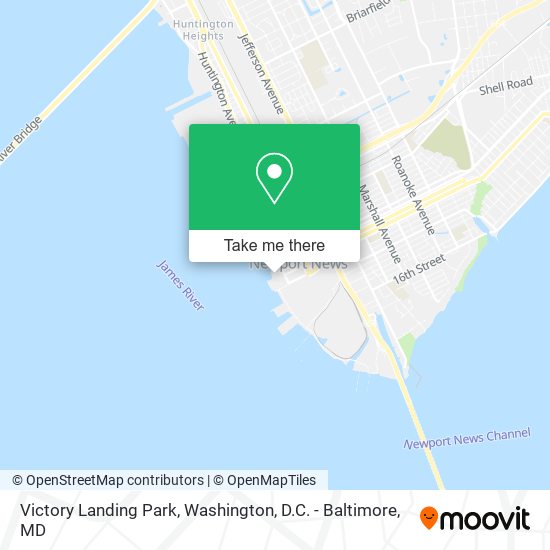 Victory Landing Park map