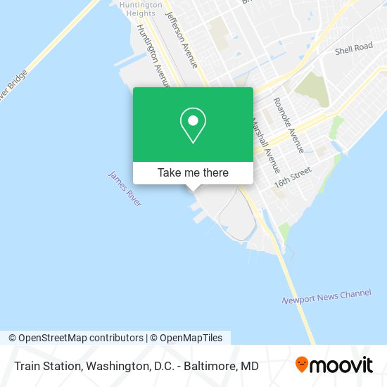 Mapa de Train Station