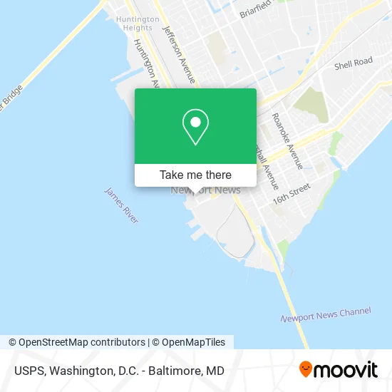 USPS map