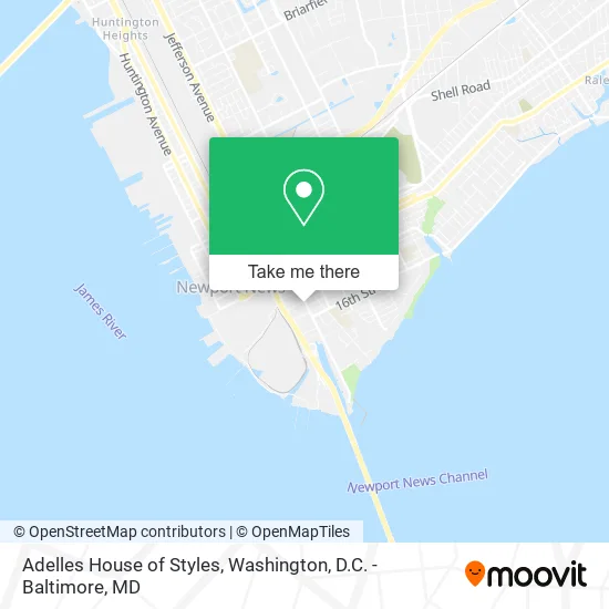 Adelles House of Styles map