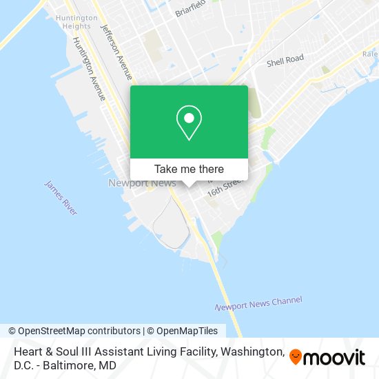 Mapa de Heart & Soul III Assistant Living Facility