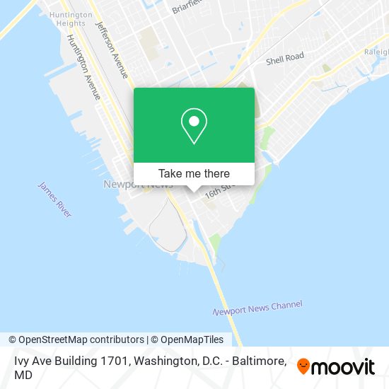 Mapa de Ivy Ave Building 1701