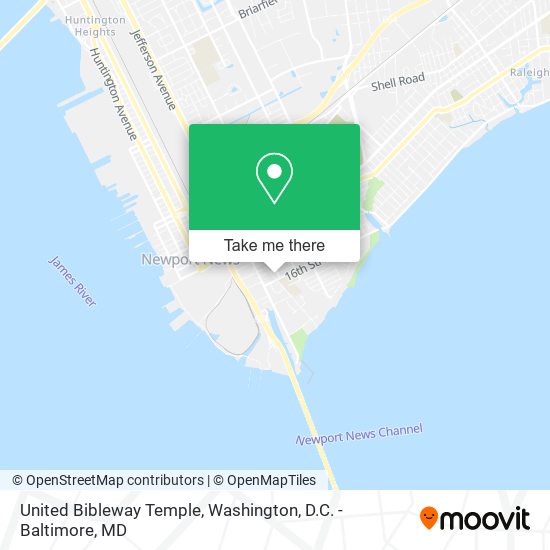 Mapa de United Bibleway Temple