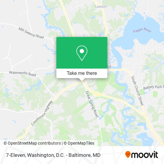 7-Eleven map