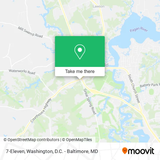7-Eleven map