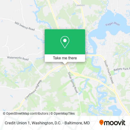 Mapa de Credit Union 1